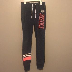 Justice sweatpants